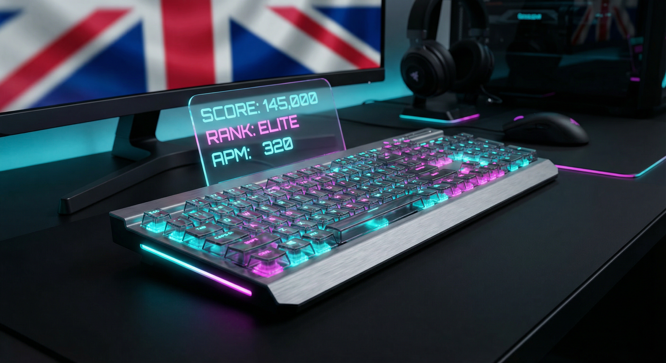 Best Gaming Keyboard in UK 2026 - Futuristic Design
