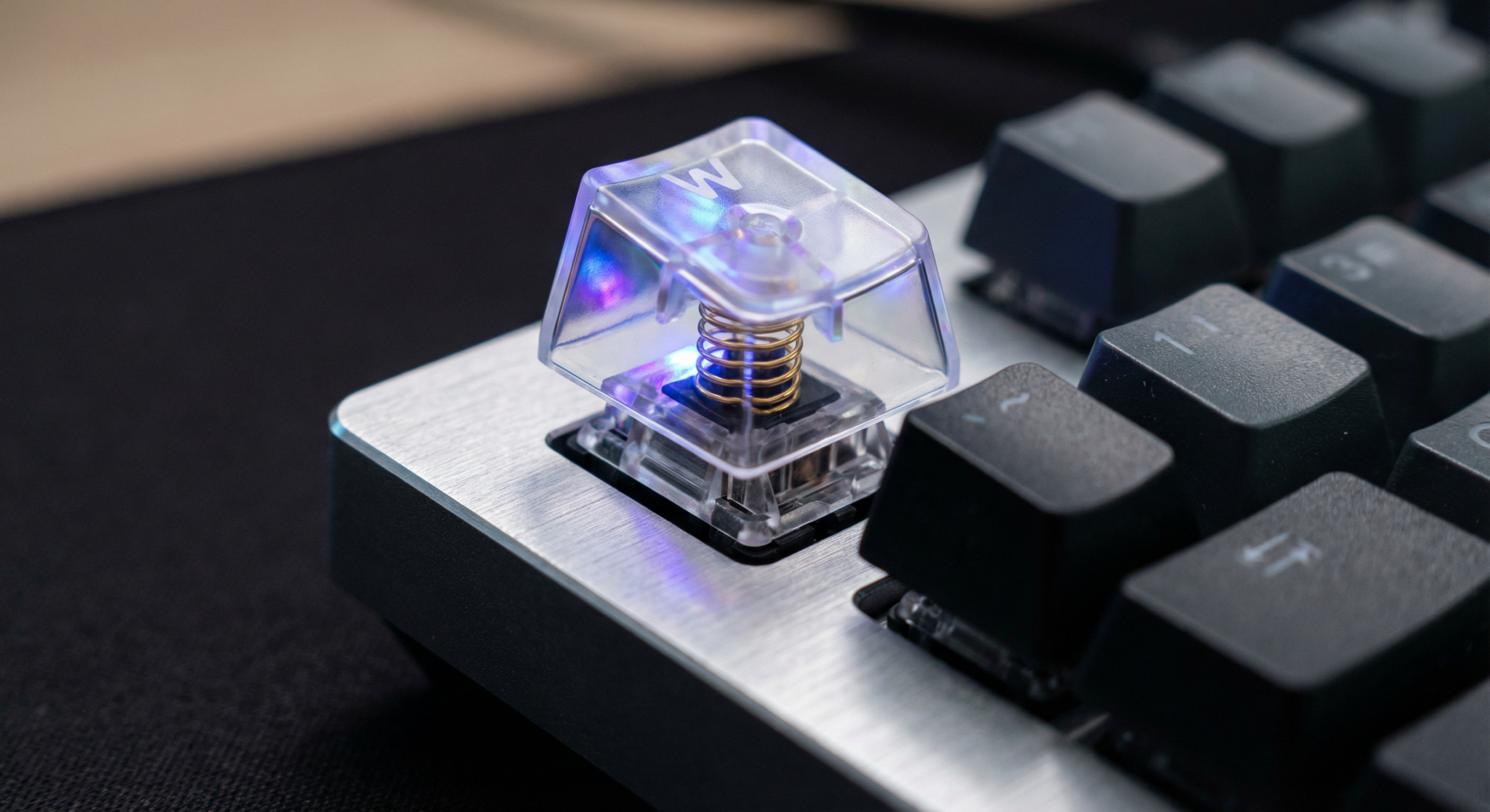 Mechanical Switches Close-up